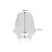 Parbriz CAPONORD NX 500/400 transparent ALTELE HO076T Parbriz CAPONORD NX 500/400 transparent ALTELE HO076T thumb