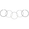 Set segmenti HON 350 WSM PERFORMACE PARTS 51-226