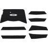 Mochetă YAM 1050/1100/1800 GP WSM PERFORMACE PARTS 012-227BLK