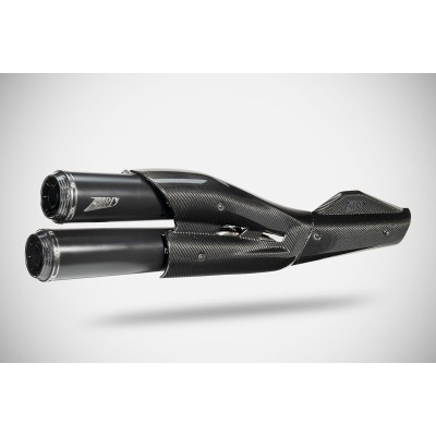 Sistem de evacuare completă Top Gun slip-on 2in2 E5 ZARD ZHD007S10SCO-B