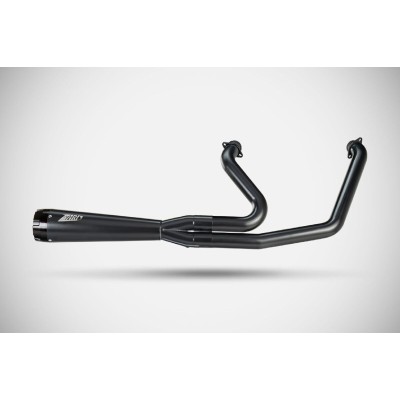 Sistem de evacuare complet HD-SOFTAIL 2in1 NEGRU E4/E5 ZARD ZHD044S00SAR-B