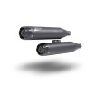 Tobă de eșapament slip-on suprapusă HD-BREAKOUT FAT BOY M8 negru E4/E5 ZARD ZHD039S10SAO-B thumb