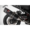 Sistem de evacuare Slip-On E5 SS negru cu capac de carbon pentru HD-PAN AMERICA ZARD ZHD001S10SCO-B thumb