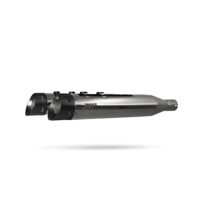 Tobă SLIP-ON crom negru E5+ / 25+ ZARD ZHD048S10SAO-CB